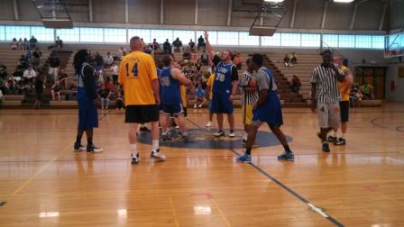 On the court